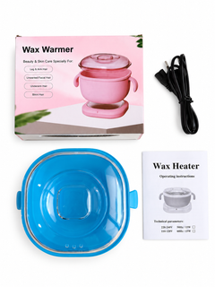دستگاه ذوب وکس سیلیکونی تاشو Wax Warmer اورجینال | موم گرم کن 400 میلیلیتری 100 وات